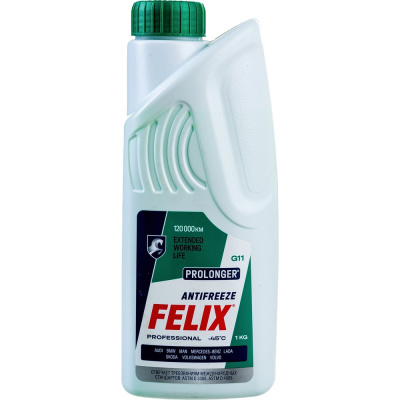 Антифриз FELIX PROLONGER-40 G-11, 1 кг, зеленый