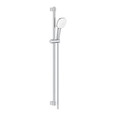 Душевой гарнитур Grohe Tempesta Cube 110, 2 режима струи, душевая штанга 900 мм, 13,5 л/мин, хром