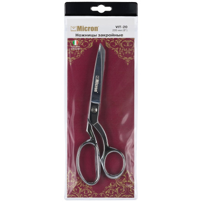 Ножницы Micron VIT-20 закройные, в чехле, 205 мм