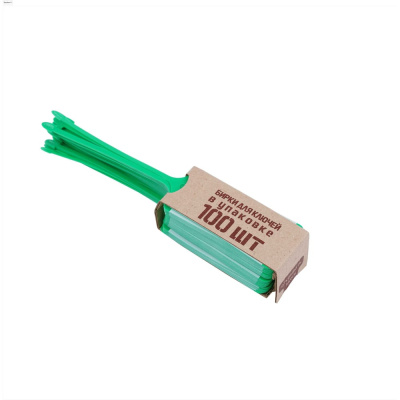 Бирка для ключей зелёная PP 100 шт. Wurth 1824010015092 100
