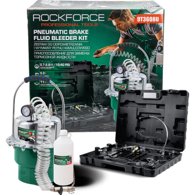 Приспособление для замены тормозной жидкости пневматическое RockFORCE