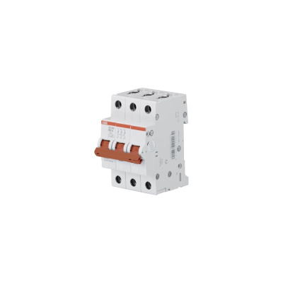 Рубильник ABB 3п SD203 40A рычаг красный