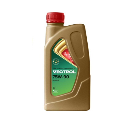 Трансмиссионное масло VECTROL 75w90 GL4/GL5 1 л