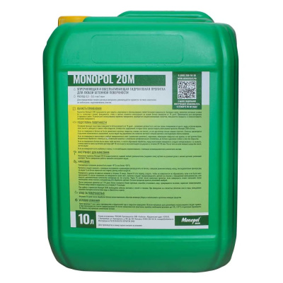 Пропитка упрочняющая MONOPOL 20M канистра 10 л 00-00004876