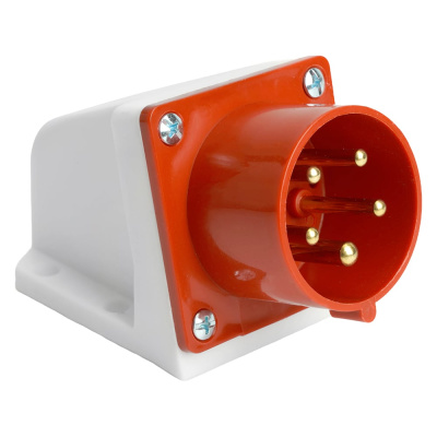 Вилка угловая STEKKER ST-515 16А 380В 3P PEN IP44