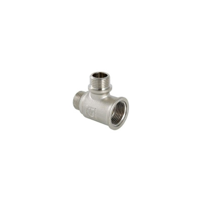 Тройник с двумя переходами на наружную резьбу VALTEC 3/4х1/2х3/4 вн.-нар.-нар