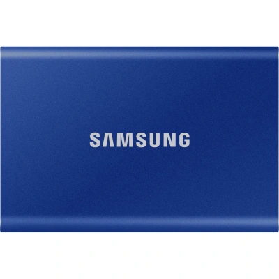 Портативный SSD накопитель Samsung T7, 2Tb, Indigo Blue (MU-PC2T0H/WW)