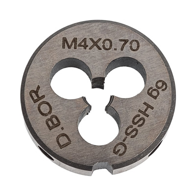 Плашка D.BOR DIN 223 Form-B HSS-G, M4x0,70, 20х5