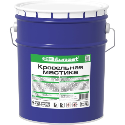 Мастика кровельная Bitumast 10л/9кг
