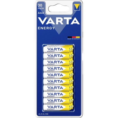 Батарейки Varta Energy LR03/AAA BL30