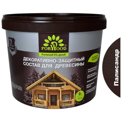 Пропитка для защиты древесины Forwood ВДПФ-1601 палисандр, 1 л