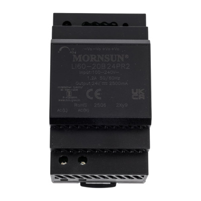 Преобразователь на DIN-рейку MORNSUN AC/DC LI60-20B24PR2 3945655
