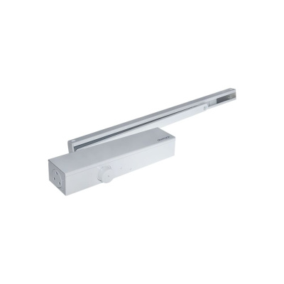 Дверной доводчик DOORLOCK DL300S BC size 3-5 со скользящей тягой, белый