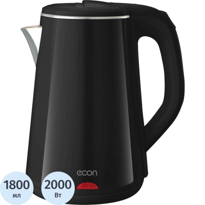Чайник ECON ECO-1853KE, 2000 Вт. Объем: 1,8 л