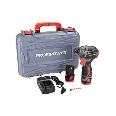 Аккумуляторный бесщеточный винтоверт Profipower