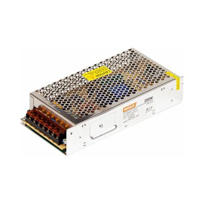 Блок питания MAKSILED 24В, 200 Вт, IP20, 8,3 А, 199х98х42 мм