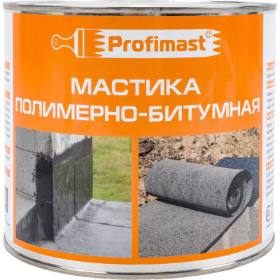 Полимерно-битумная мастика Profimast 2 л / 1,8 кг