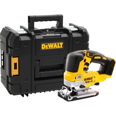 Аккумуляторный лобзик Dewalt DCS334NT, 18 В, 3200 ход/мин, 26 мм, без АКБ и ЗУ, в кейсе TSTAK DCS334NT-XJ