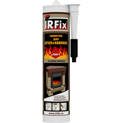 Герметик для печей и каминов IRFIX +1500 High Temperature Sealant
