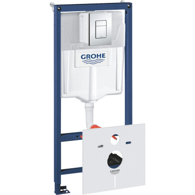 Инсталляция для подвесного унитаза Grohe Rapid 38775001