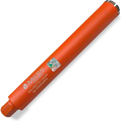 Коронка алмазная по армированному бетону MKSS Toolbox SS2004 ArmBeton 72x450x7Tx1-1/4 UNC MKSS