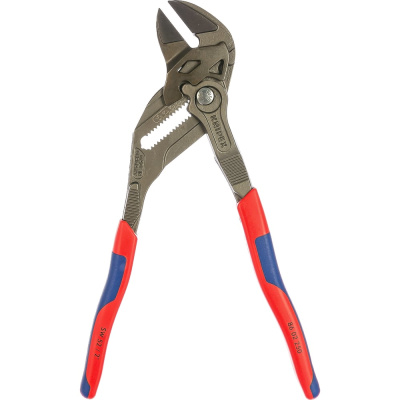 Переставные клещи KNIPEX 52 м, 250 мм, серые, 2К ручки