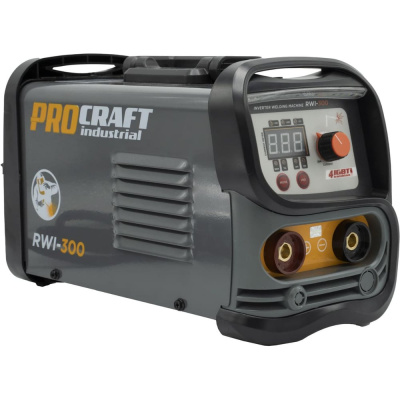Сварочный инверторный аппарат Procraft RWI-300 удобный и надежный аппарат для профессионального использования благодаря