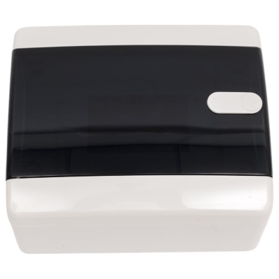 Корпус IEK UNION Compact ЩРН-П-6 IP41, черная прозрачная дверь, пластиковый