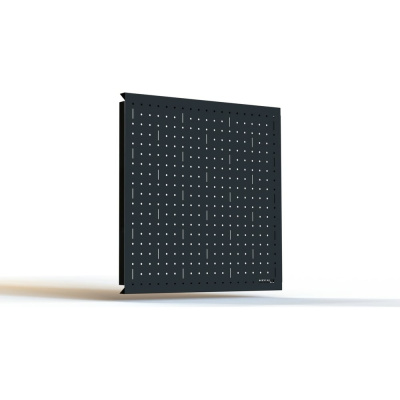 Металлическая перфопанель Metalex 800x800 серая