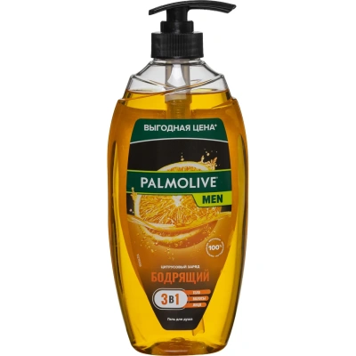 Гель для душа Palmolive Men Цитрусовый заряд, 750 мл