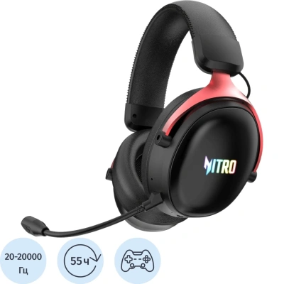 Гарнитура Acer OHR401 монит. BT/Radio/3.5mm (ZL.HDSEE.00H)черн