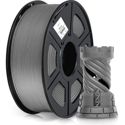 Пластик для принтера CACTUS 3D CS-3D-PLA-1KG-GREY PLA, диаметр 1.75 мм, 1 кг, 1 цв.