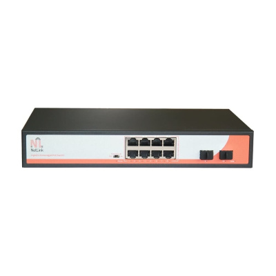 Коммутатор Netlink NL-SW-AFG-08/02S УТ000002057