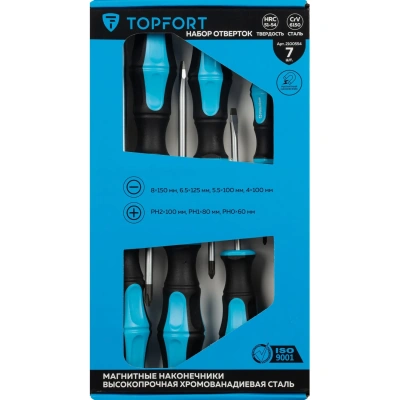 Набор отверток 7 шт Topfort (547407)