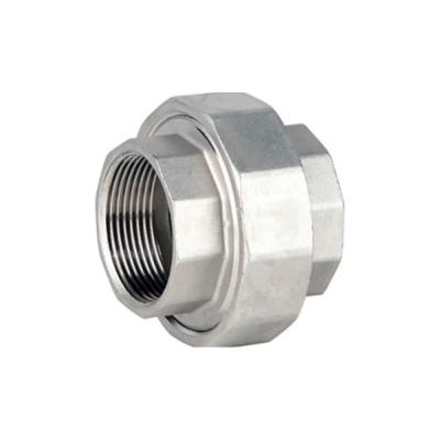 Соединение разъемное (американка) DN.ru ВР-ВР-304-PTFE 1 1/2 Ду40 Ру20 с упл. под гайкой, внутренняя/ВР, резьба BSPP