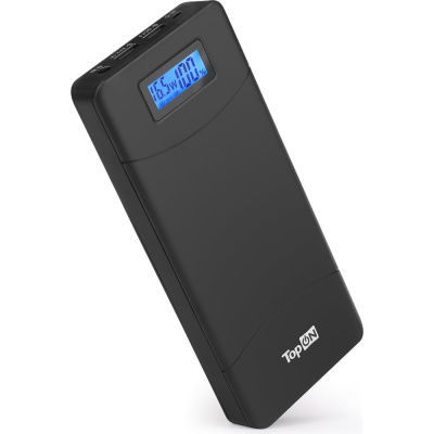 Универсальная внешняя батарея TopOn 18000мАч 66.6Wh с 2 USB-портами TOP-T72 - многофункциональное устройство с широким