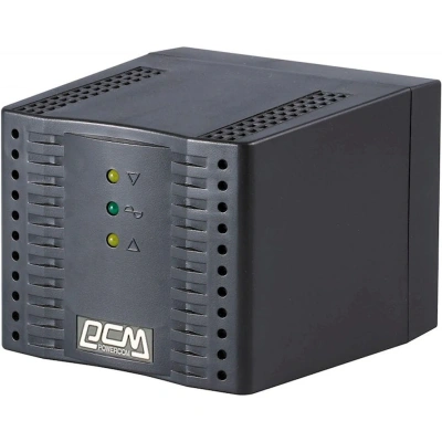 Стабилизатор напряжения Powercom TCA-2000 1000Вт 2000ВА черный