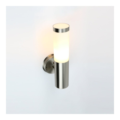 Фасадный светильник General Lighting Systems Фортис S2 GWL-Е27-M-IP65 серебристый