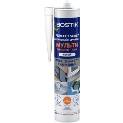 Идеальный герметик Bostik Perfect Seal Мульти белый, 280 мл