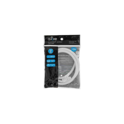 Шланг душевой A-five PVC, 1/2 г-г, 150 см, белый