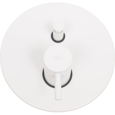 Смеситель для душа Paffoni LIGHT LIG015BO встраиваемый, белый матовый