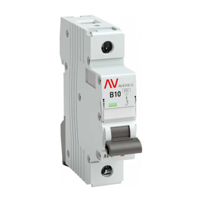 Автоматический выключатель EKF AVERES AV-10 mcb10-1-10B-av
