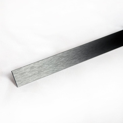 Декоративная полоса Forming P1 h=40 нержавеющая сталь AISI 304 0,8 мм Grey Satin Matt AFP длина 1500 3042