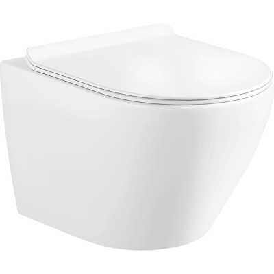 Унитаз подвесной Selena Circulo б/о в/к микролифт C001WG 123-0218
