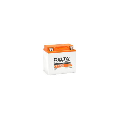 Аккумуляторная батарея Delta CT 1205 соответствует следующему коду YUASA: YTX5L-BS, YT5L-BS, YTZ7S