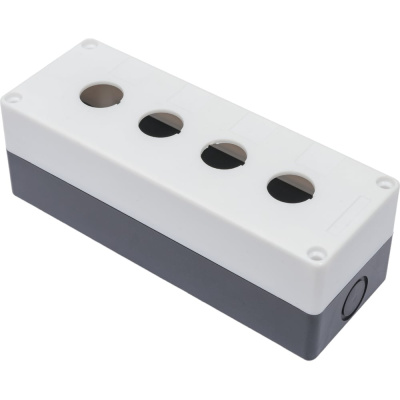 Корпус EKF КП104, 4 кнопки белый