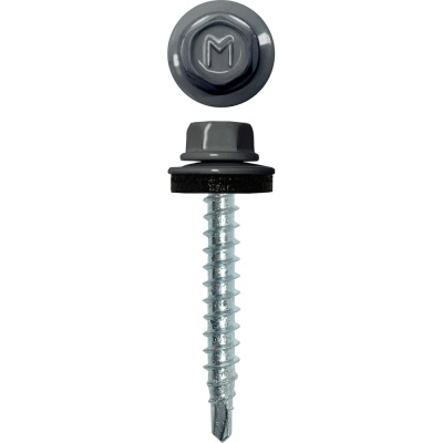 Кровельный саморез Daxmer 4,8х35 RAL 7024 250 шт