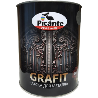 Декоративная краска Picante GRAFIT серебристый