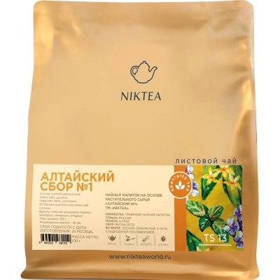 Чай травяной NIKTEA Алтайский Сбор №1, 100г