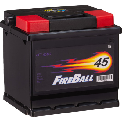 Аккумулятор FIRE BALL 6ст 45 NR, 410 А CCA